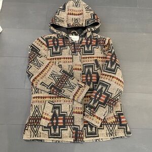 OUTBACK TRADING Women's Myra Jacket, Western Print Cotton Coat, Size XL